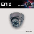 HD 700tvl Sony CCD Effio-E 24LED IR Night Vision CCTV Security Indoor Dome Camera (WH-50738-B)